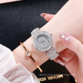 Wholesale Gold 18K Plating Classic Quartz Watch Stainless Steel Watches For Women